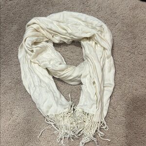 Elegant Cream Scarf